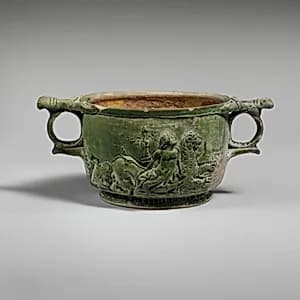 Terracotta scyphus (drinking cup) by Unknown Artist