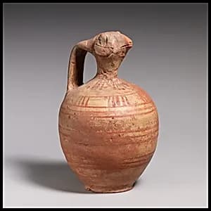 Terracotta siphon by Unknown Artist