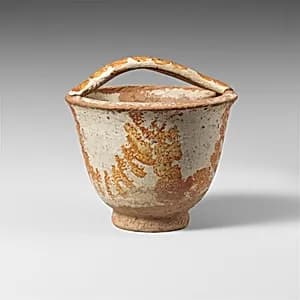 Terracotta situla (bucket) by Unknown Artist