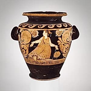 Terracotta stamnos by Fluid Group