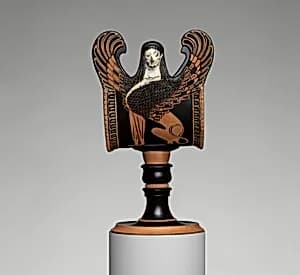Terracotta stand by Unknown Artist