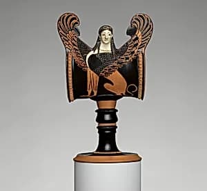 Terracotta stand by Unknown Artist