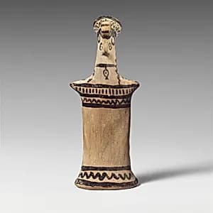 Terracotta statuette of a goddess by Unknown Artist