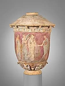 Terracotta vase by Unknown Artist
