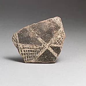 Vase fragment by Unknown Artist