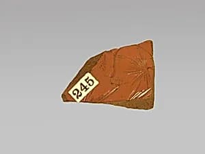 Vase fragment by Unknown Artist