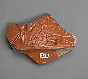 Vase fragment by Unknown Artist