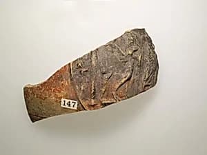 Vase fragment by Unknown Artist