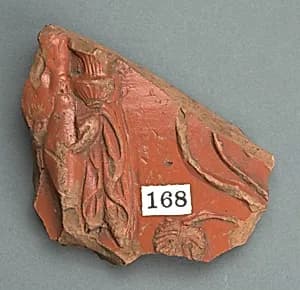Vase fragment by Unknown Artist