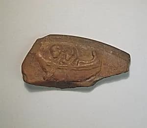 Vase Fragment by Unknown Artist