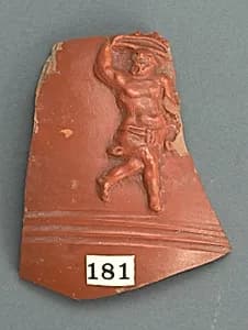 Vase fragment by Unknown Artist