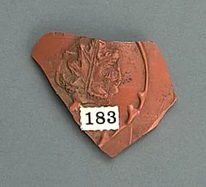 Vase fragment by Unknown Artist