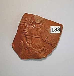 Vase fragment by Unknown Artist