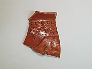 Vase fragment by Unknown Artist