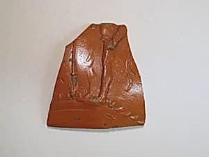 Vase fragment by Unknown Artist
