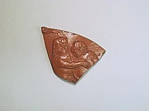 Vase fragment by Unknown Artist