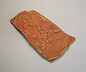 Vase fragment by Unknown Artist