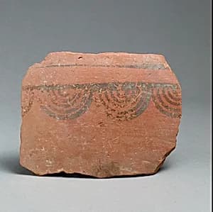 Vase fragment by Unknown Artist