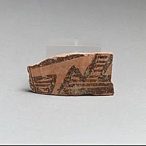Vase fragment by Unknown Artist