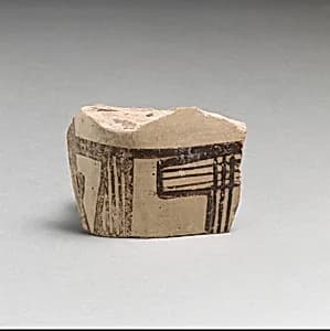 Vase fragment by Unknown Artist