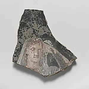 Wall painting fragment by Unknown Artist