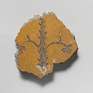 Wall painting fragment by Unknown Artist