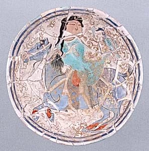 Bowl with a Horseman by Unknown Artist
