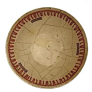 Bowl with Pseudo-inscriptional Design by Unknown Artist