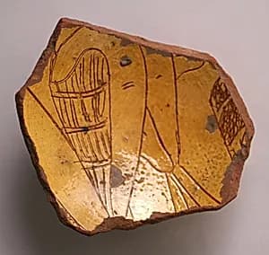 Ceramic Fragment by Unknown Artist