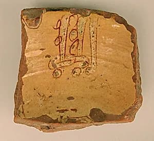Ceramic Fragment by Unknown Artist