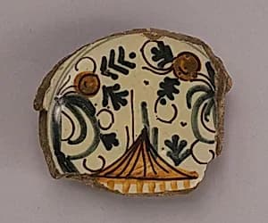 Ceramic Fragment by Unknown Artist
