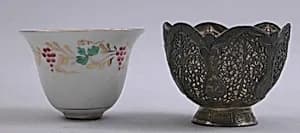 Cup and Holder by Unknown Artist
