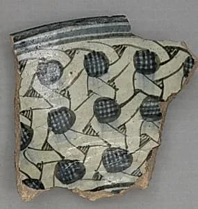 Fragment of a Dish by Unknown Artist