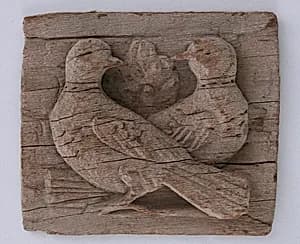 Panel with Birds by Unknown Artist