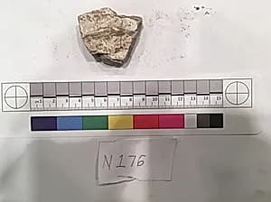 Stucco Fragment by Unknown Artist