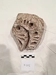 Stucco Fragment by Unknown Artist