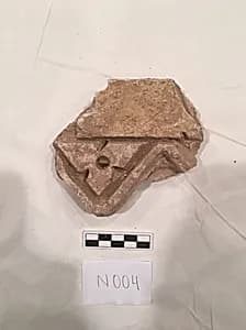 Stucco Fragment by Unknown Artist