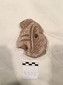 Stucco Fragment by Unknown Artist