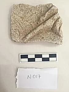 Stucco Fragment by Unknown Artist