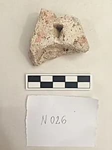 Stucco Fragment by Unknown Artist