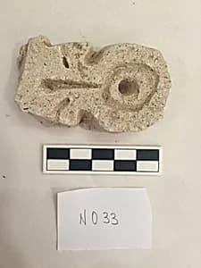 Stucco Fragment by Unknown Artist