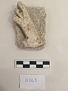 Stucco Fragment by Unknown Artist