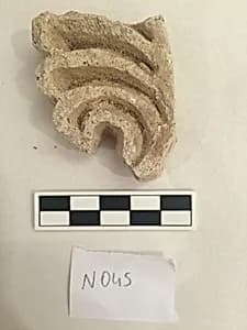 Stucco Fragment by Unknown Artist