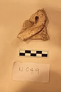 Stucco Fragment by Unknown Artist