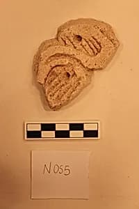 Stucco Fragment by Unknown Artist