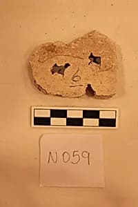 Stucco Fragment by Unknown Artist