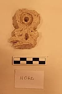 Stucco Fragment by Unknown Artist
