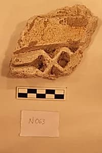 Stucco Fragment by Unknown Artist
