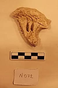Stucco Fragment by Unknown Artist
