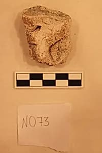 Stucco Fragment by Unknown Artist